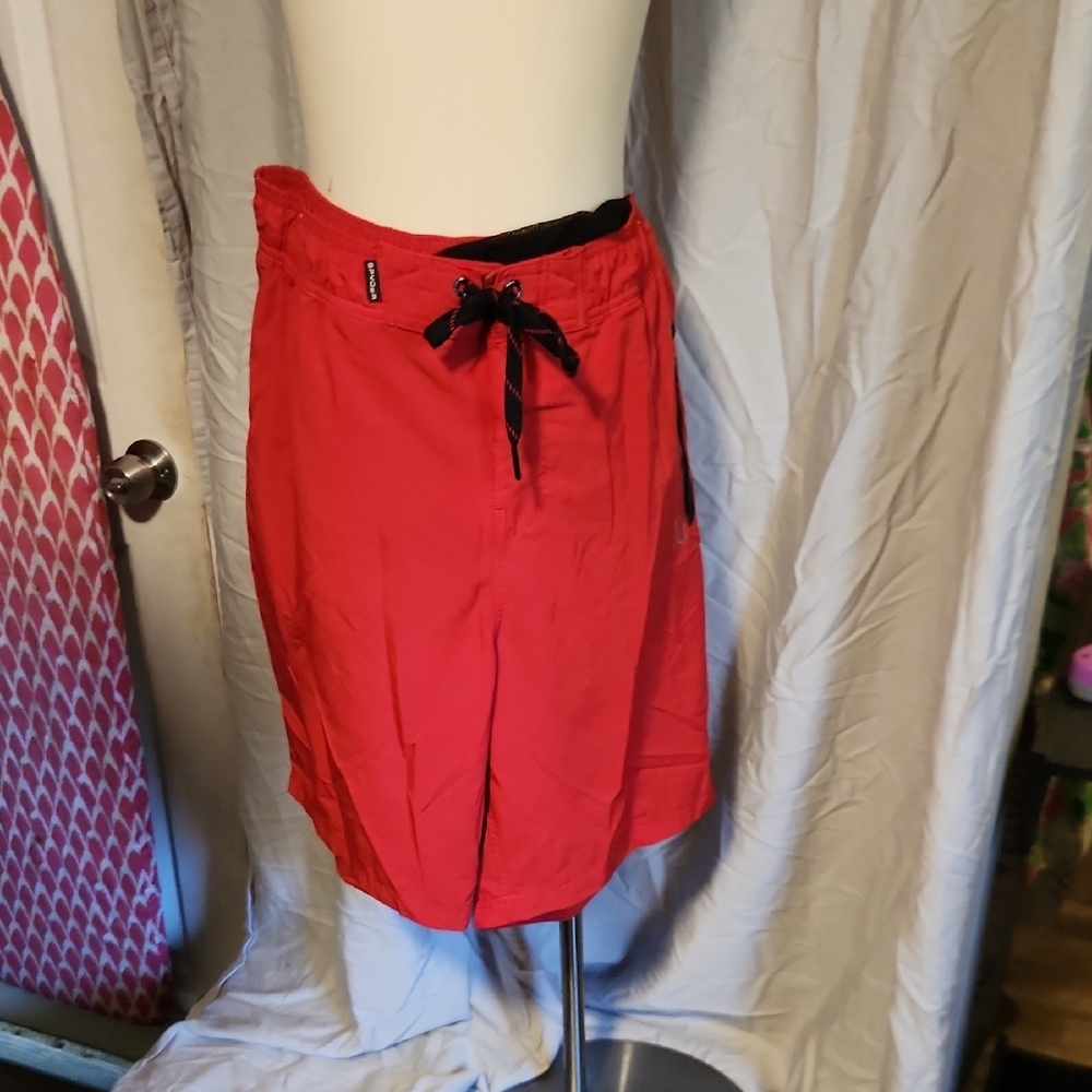 Spyder Red Athletic Shorts